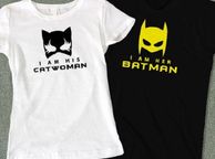 main image for ad Catwoman And Batman Couple T-shirts For Valentines Day