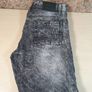 Mens southpole biker style jeans Size w 34 L 30 Black stonewash Image 5