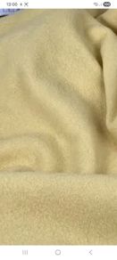 Vintage Yellow Wool Blanket
