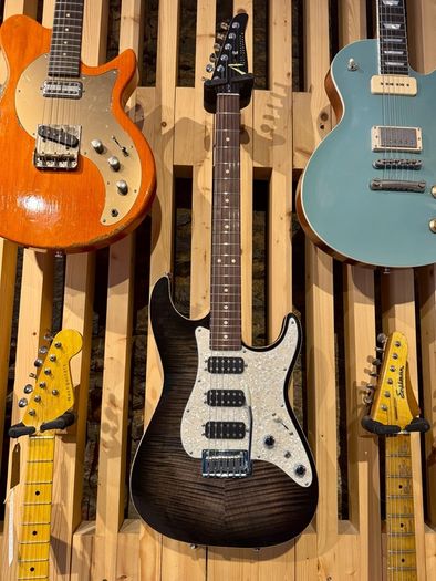 2009 Tom Anderson Drop Top Classic Trans Black Burst