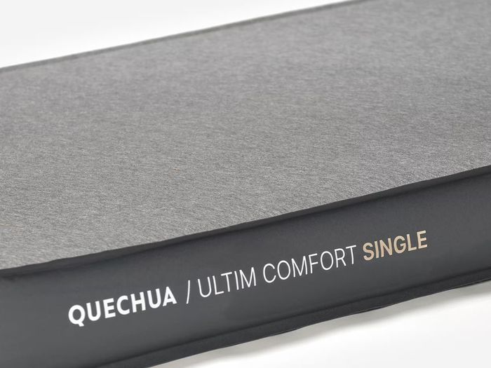QUECHUA Self-inflating, 1-person camping mattress - Ultim Comfort, 200 x 70 cm - Grey