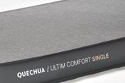 QUECHUA Self-inflating, 1-person camping mattress - Ultim Comfort, 200 x 70 cm - Grey