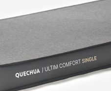 QUECHUA Self-inflating, 1-person camping mattress - Ultim Comfort, 200 x 70 cm - Grey