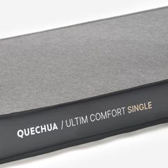 QUECHUA Self-inflating, 1-person camping mattress - Ultim Comfort, 200 x 70 cm - Grey