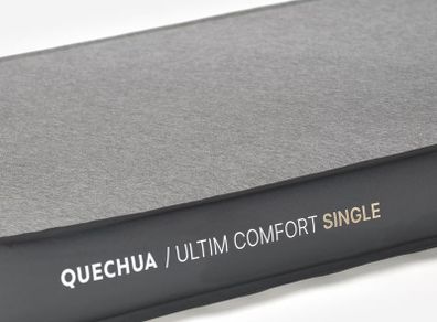 QUECHUA Self-inflating, 1-person camping mattress - Ultim Comfort, 200 x 70 cm - Grey