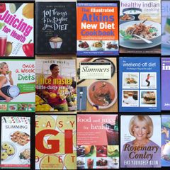 Diet and healthy eating cookbooks