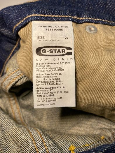 BNWT G-Star Raw Women Ladies Denim Shorts W27