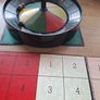 Vintage  POOLETTE 1950's Bakelite Roulette Wheel  Gambling set  Boxed Image 9