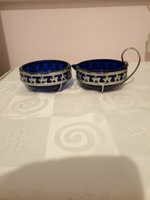 Vintage Sugar Bowl and Creamer