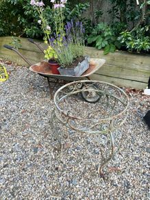 vintage table base