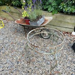 vintage table base