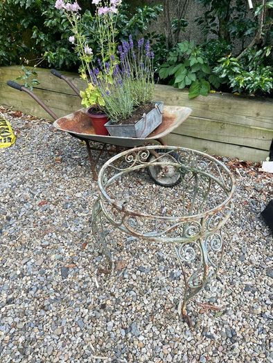 vintage table base