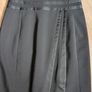 Karen Millen Signature Black Tuxedo Wrap Pencil Dress (UK 12) Image 9