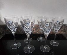 Heavy Crystal Wine Glasses