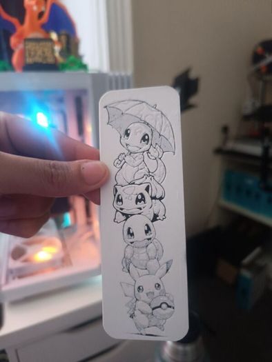 Pokemon bookmark