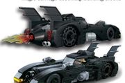 Super Heroes Series Batman Batmobile Building Blocks 1989 Classic Bat Chariot Car Model Bricks Toys For Children Boys Christmas Gifts Can Be used with Lego