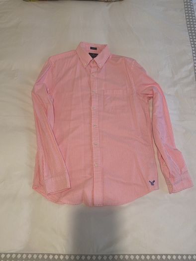 American Eagle Men's Long leave Small Slim Fit Shirt