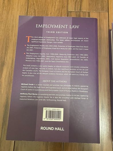 Employment Law & Industrial Relations Law - Brand New