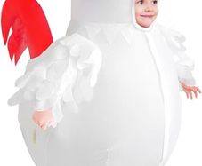 Costume Halloween Rooster Costumes for Men Women Inflatable Costume for Adult Blow up Costumes for Funny Fancy Dress Party