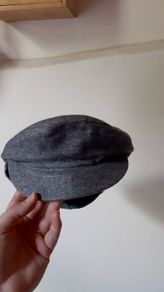 Ladies Vintage Grey Felt Cap