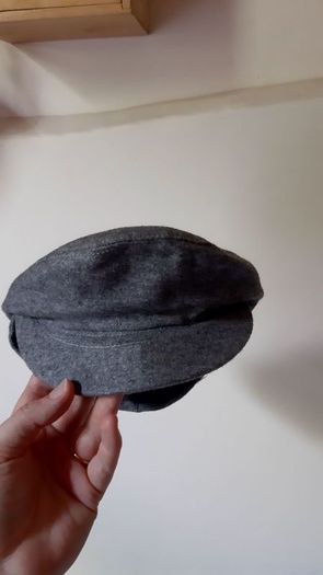 Ladies Vintage Grey Felt Cap