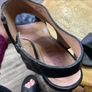 Sandals black leather size 41 (7) Image 6