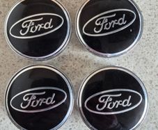 4 x Ford 60mm Centre Caps (FREE POST)