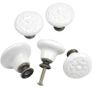 10PCS Crackle Cabinet Knob, Vintage Drawers Knobs, 34MM Kitchen Cabinet Cupboard Drawer Door Knobs, Furniture Knobs Drawer Handles, Antique Knob for Cabinet Drawer Kitchen (FREE POSTAGE) Image 2