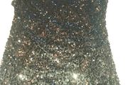 Black Sequined Top/dress