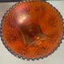 Vintage Carnival Glass Pedestal compote  dish Image 2