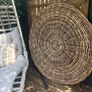 New XL 140cm diameter KUBU rattan wall hanging indoor/outdoor statement piece Image 3