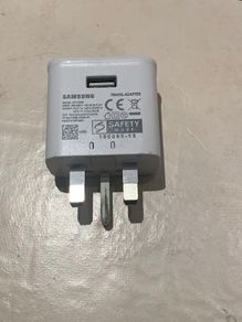 Official Samsung 15W Adaptive Fast Charger - UK Plug (White)
