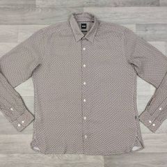 Hugo Boss Patterned Shirt Mens Medium