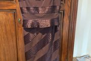 Mon Cheri dress size 8 with matching shall