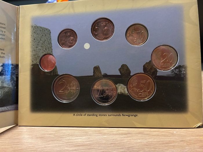 Irish mint coin collection 2008 new grange set, 2011 varied,