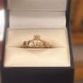Vintage 9ct Gold Claddagh Ring,New Old Stock Image 3