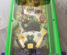 Vintage Marvel Hulk Electronic Pinball machine.