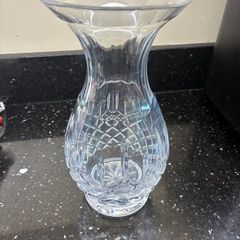 Galway Crystal Longford Footed Bulb Vase