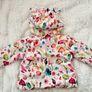 NEXT baby colourful coat 9-12 mths Image 3