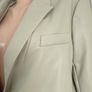 Leather look blazer UK 8 Image 5