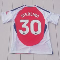Adidas arsenal Sterling no. 30 boys soccer jersey/top suit 6/7 YRS