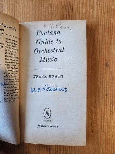 Musical Books X 14 Vintage And Some First Edition. Mostly In Good Condition.  See Photos For Same.