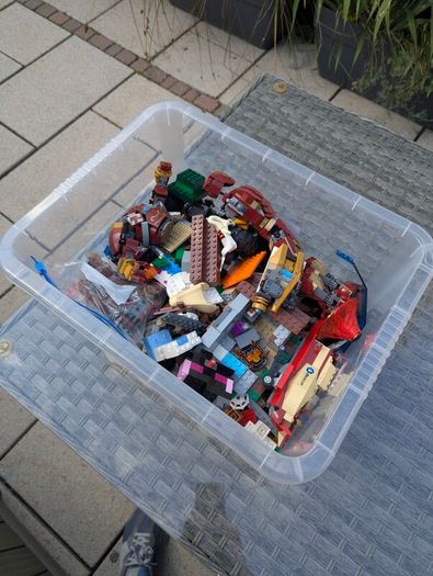 Lego loose in box