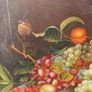 Oil on Canvas featuring Fruit and Butterflies Image 2