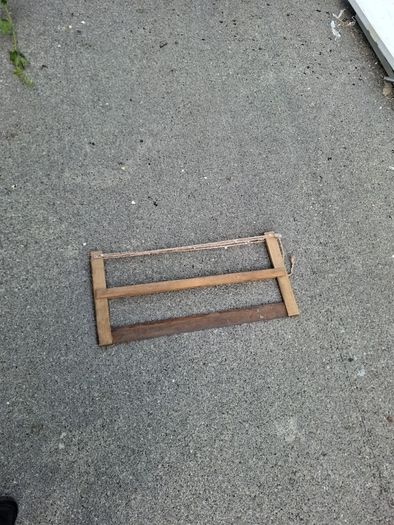 Old vintage tool saw