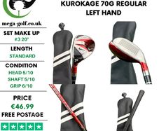 Nike VR-S Covert Hybrid / #3 20 Degree / Kurokage 70g Regular / Left Hand