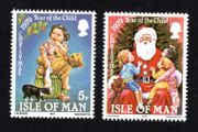 1979 Isle of Man Christmas Commemorative Stamps Mint Never Hinged (MNH)