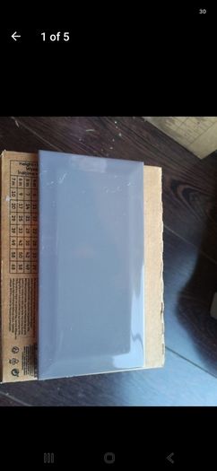 Grey Subway tiles