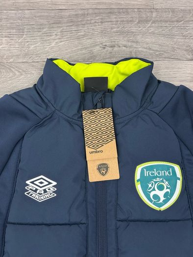 NEW Umbro Ireland Padded Jacket Mens Small