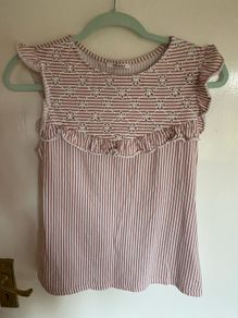 [clothes for adults] Short sleeved summer top by Orsay, size S/M